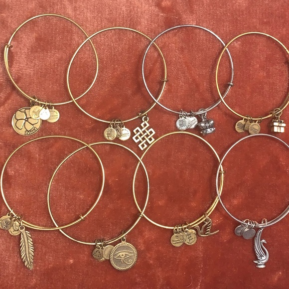 Vintage Alex and Ani Bangles, Set of 8, 2004 - Picture 3 of 14